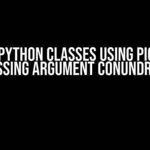 Loading Python Classes using Pickle: The Missing Argument Conundrum