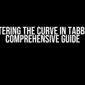 Mastering the Curve in Tabbar: A Comprehensive Guide