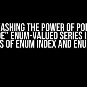 Unleashing the Power of Polars: “Explode” Enum-Valued Series into Two Columns of Enum Index and Enum Value